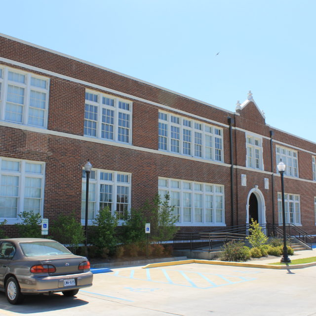 historic bastrop high school windows restoration