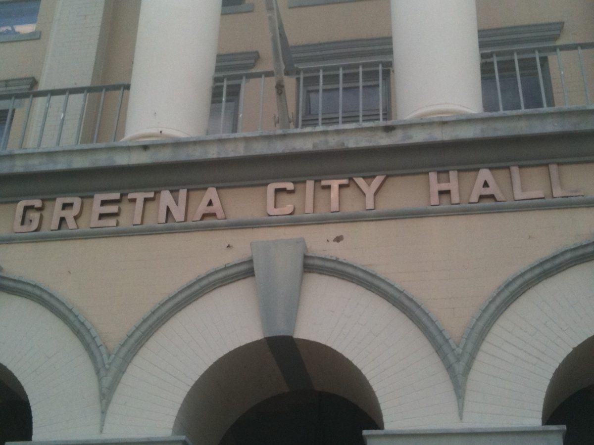 gretna city hall, energy saving windows